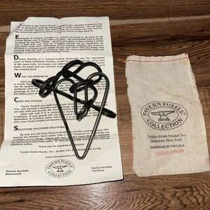 Tavern Puzzle Collection Metal Tucker Jones House Iron Puzzle. Double Bypass